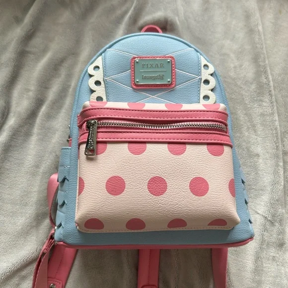 Loungefly | Bags | Pixar Loungefly Polka Dot Mini Backpack  display picture 2